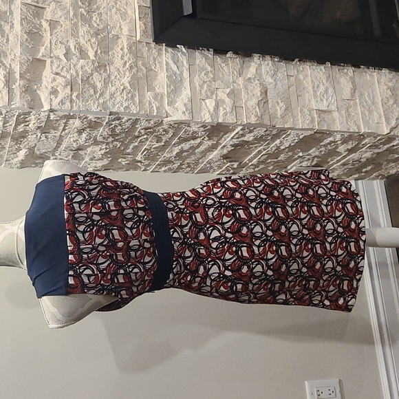 Badgley Mischka Vintage Silk Dress - Size XS -Sleeveless, V-Neck - Picture 4 of 9